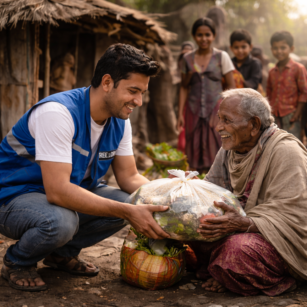 Community outreach in Indian slums